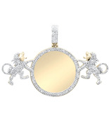 .71ct G SI 10K Yellow Gold Diamond Memory Pendant - $3,200.00