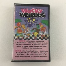 Wacky Weirdos Cassette Tape Halloween Classic Songs Monster Mash Vintage 1992 - £14.75 GBP