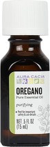 Aura Cacia 100% Pure Oregano Essential Oil, GC/MS Tested for Purity, 15 ml, Orig - £20.77 GBP