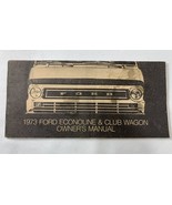 1973 Ford Econoline Club Wagon Owners Manual User Guide Operator Book Fuses - $9.90