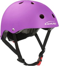 Kids Bike Helmet By Kamugo, Toddler Helmet Adjustable Kids Bicycle Helmet Girls - £34.51 GBP