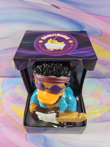 Celebriducks Purple Waves Rubber Duck Collectible New in Box Music 60s Item image 2