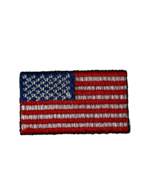 U.S.A FLAG Iron On Patch United State of America USA - £4.63 GBP