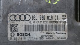 2011 Audi A3 TDi Diesel Engine Computer Control Module ECM ECU PCM 03L906019CT image 2