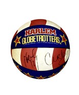 HARLEM GLOBETROTTERS Autographed Multi SIGNED F.S. BASKETBALL CURLEY &quot;BO... - £104.54 GBP
