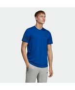 Adidas Men&#39;s EI9773 Motion Tech Tee Shirt Blue ( M ) - £52.82 GBP