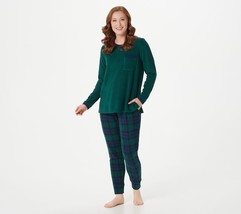 Cuddl Duds Regular Fleecewear Stretch Jogger Pajama Pants in Large - £154.70 GBP