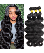 Oxcart 12A Human Hair Bundles 22 24 26 Inch Body Wave Bundles Human Hair... - $98.99