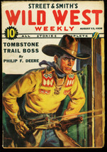 Wild West Weekly Aug 13 1938 Silver Kid Circle J Pards VG/FN - £53.65 GBP
