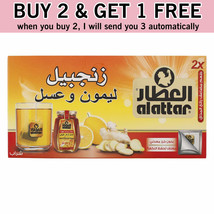 Buy 2 Get 1 Free | Alattar Ginger Lemon Honey 15 Bag - £25.64 GBP