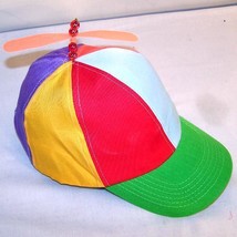 6 KIDS SIZE SPINNING PROPELLER HAT new novelty baseball cap childrens BA... - £18.75 GBP