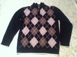 Girls-Size 4/5-XS-Gap Kids top/sweater-multicolor long sleeve-Holiday - $10.99