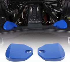 Blue Rear Strut Tower Covers Compatible with Chevrolet Corvette C8 2020-2023 - £19.29 GBP