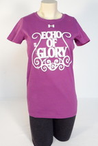Women&#39;s Under Armour Tottenham Hotspur Echo of Glory Purple Tee T-Shirt ... - £17.51 GBP