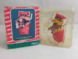 Vintage 1990 Enesco McDonald&#39;s &quot;Twas The Night Before Christmas&quot; Ornament - £11.58 GBP