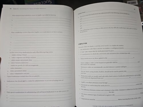 Fundamental Concepts Skills for Nursing Student Learning Guide 3rd Edition Dewit Item image 9