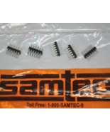 Lot  x5 NEW Samtec Connector Header Through Hole 12 pos 0.100&quot; 2.54mm TD... - $20.36 CAD
