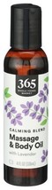 365 by Whole Foods Market, Massage &amp; Body Oil with Lavender, Calming Ble... - $12.86