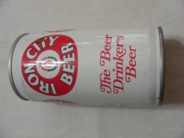 Vintage Steel Iron City Pop Top Pull Tab Beer Can    Aj - $278.32 MXN