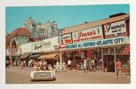 Atlantic City Center City Boardwalk New Jersey NJ UNP Koppel Postcard c1960s - $7.99