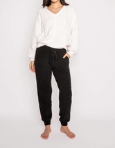 Pj Salvage cable sweater banded jogger in Black - size M - $55.44