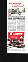 1953 Wagner Lockheed Brake Fluid Magazine AD boy dog crossing road b5 - £20.76 GBP