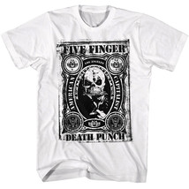Five Finger Death Punch American Capitalist Men&#39;s T Shirt FFDP Los Angeles Heavy - £22.77 GBP+