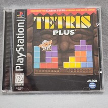 TETRIS Plus PlayStation 1996 Video Game, Complete, Untested - $7.25