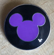 DISNEY HIDDEN MICKEY MOUSE EARS PURPLE PIN 2006 - $6.42