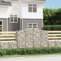 vidaXL Large Silver Galvanized Gabion Basket - Extra Storage Space - $6,230.81 MXN