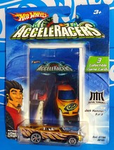 Hot Wheels 2005 AcceleRacers Metal Maniacs 9/9 Jack Hammer Mtflk Gold w CoMo6s - £21.22 GBP