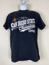 Gear for Sports Men Size M Black San Diego State 2011 Champs T Shirt - £7.84 GBP