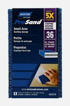 Sanding Sponge 4.5 x 2.69 x 1 in. 36-Grit Aluminum Oxide X-Coarse, Norto... - $0.99