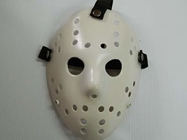 Dead Head Props DHP Modified White Jason Hockey Costume Halloween Mask P... - £11.98 GBP
