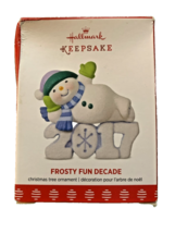 Hallmark Keepsake Ornament 2017 Frosty Fun decade - £9.31 GBP