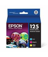 EPSON 125 DURABrite Ultra Ink Standard Capacity Color Combo Pack (T12552... - £34.58 GBP