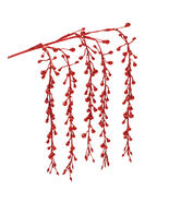 Hanging Glitter Berry Spray (Set of 2) - 790693 - $54.82