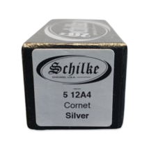 Schilke Standard Series Cornet Mouthpiece Model 12A4 in Silver Plate - £60.81 GBP