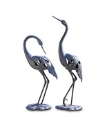 SPI Crane Pair LED Garden Sculpture - £502.95 GBP