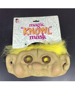 Magic Knowl Troll Doll Yellow Hair Halloween Mask New Tags Vintage 1992 ... - $39.59