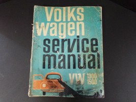 Volkswagen Service Manual 1300 1500 1966 1967 1968 - $17.98