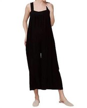 Liv Maternity linen flowy jumpsuit in Black - size M/L - £87.77 GBP