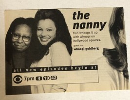 The Nanny Vintage Tv Guide Print Ad Whoopi Goldberg TPA24 - £4.64 GBP