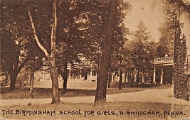 BIRMINGHAM PENNSYLVANIA~SCHOOL FOR GIRLS PHOTO POSTCARD 1910s - $7.17
