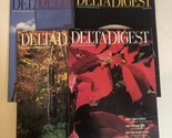 Vintage 1992 Delta Digest Lot Of 5 Magazines - £19.54 GBP