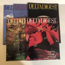 Vintage 1992 Delta Digest Lot Of 5 Magazines - £19.41 GBP
