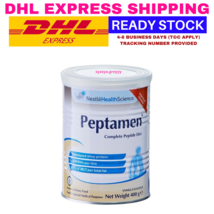 NESTLE HEALTH SCIENCE PEPTAMEN COMPLETE PEPTIDE DIET VANILLA 400G FAST SHIP - $79.26