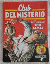 Vtg 1980 Club Del Misterio Jim Thompson Pop 1280 Almas Spanish Pulp Novel 1964 - £10.21 GBP