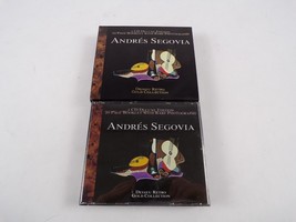 2 Cd Deluxe Editin Andres Segovia 20 Page Booklet With Rare Photographs GoldCD#2 - £10.96 GBP