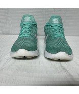 Nike LunarEpic Flyknit 2 Shoes Women’s Sz 9.5 US 863780-301 Teal &amp; White - $54.74 CAD